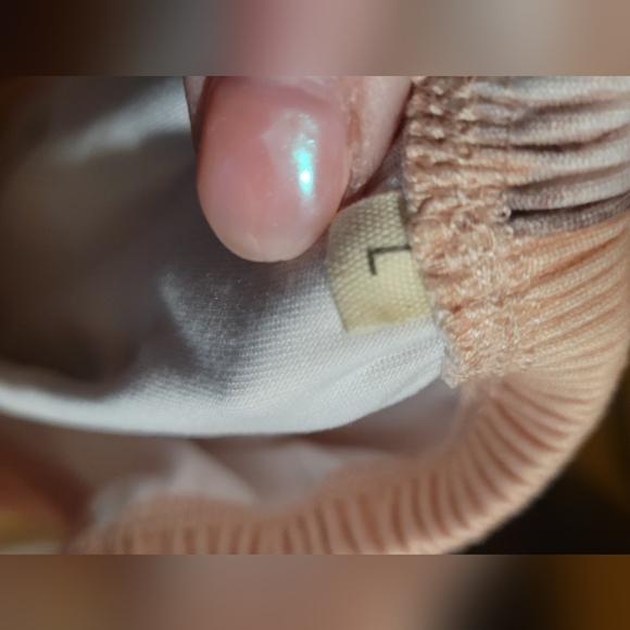 Floral maternity dress size large NWOT - Picture 5 of 6